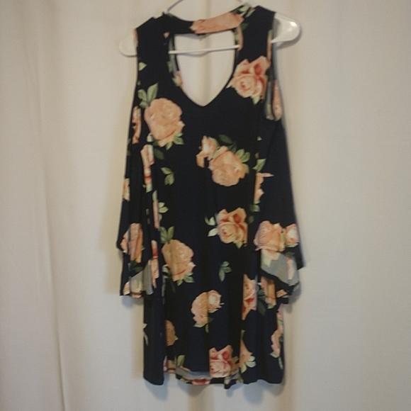 Impressions Tops - Impressions cold shoulder dress NWT
